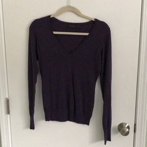 The Limited Deep Purple Sweater